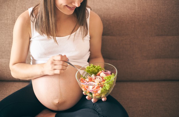 nutrición en la mujer durante el embarazo
